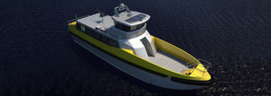 barca per trasporto equipaggio / entrobordo a idrogetto