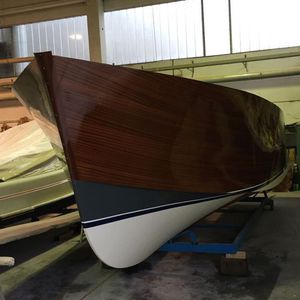 barca open entrobordo / diesel / in legno