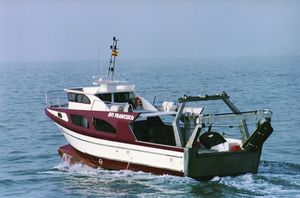 barca da pesca professionale entrobordo