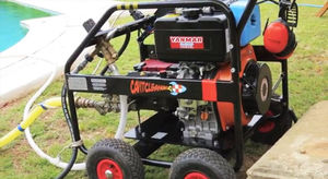 pulitore ad alta pressione per cantiere navale / mobile / con motore a benzina / per pulizia carena