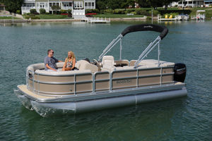 pontoon boat fuoribordo / tri-tube / max. 8 persone