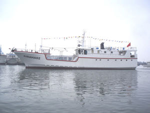 nave da pesca professionale tonniera