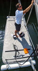 piattaforma per yacht / galleggiante / multifunzione / per jet-ski