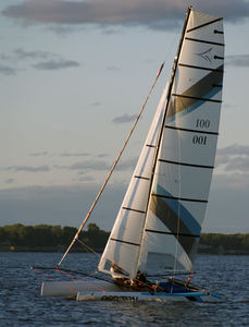 catamarano sportivo da turismo / doppio