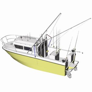 barca da lavoro / catamarano / fuoribordo