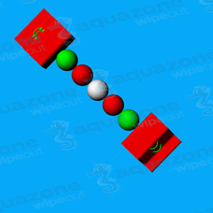 gioco acquatico boa / trave di equilibrio / pista da corsa / bolla