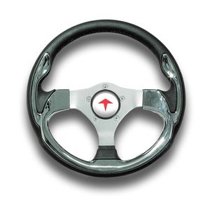 volante per barca a motore rivestito con vernice poliuretanica / in alluminio / racing