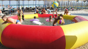 piscina galleggiante