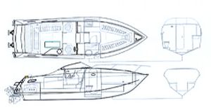barca tradizionale : runabout entrobordo SOVEREIGN 900 Cutwater Marine