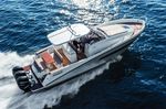 Barca a motore : walkaround fuoribordo (trimotore, prendisole) VERVE OUTBOARD 12,68m Atlantis