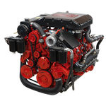 Motore per barca da diporto : entrobordo diesel 300 - 400 cv (common-rail, turbo con geometria variabile) VGT 350 BUKH