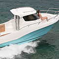 barca a motore da pesca e diporto - CABIN FISH 21