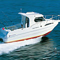 barca a motore da pesca e diporto - CABIN FISH 24