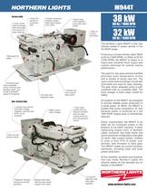M944T: 38-32 kW Northern Lights marine generator set