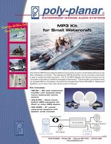 Poly-Planar MP3 Kit for Small Watercraft