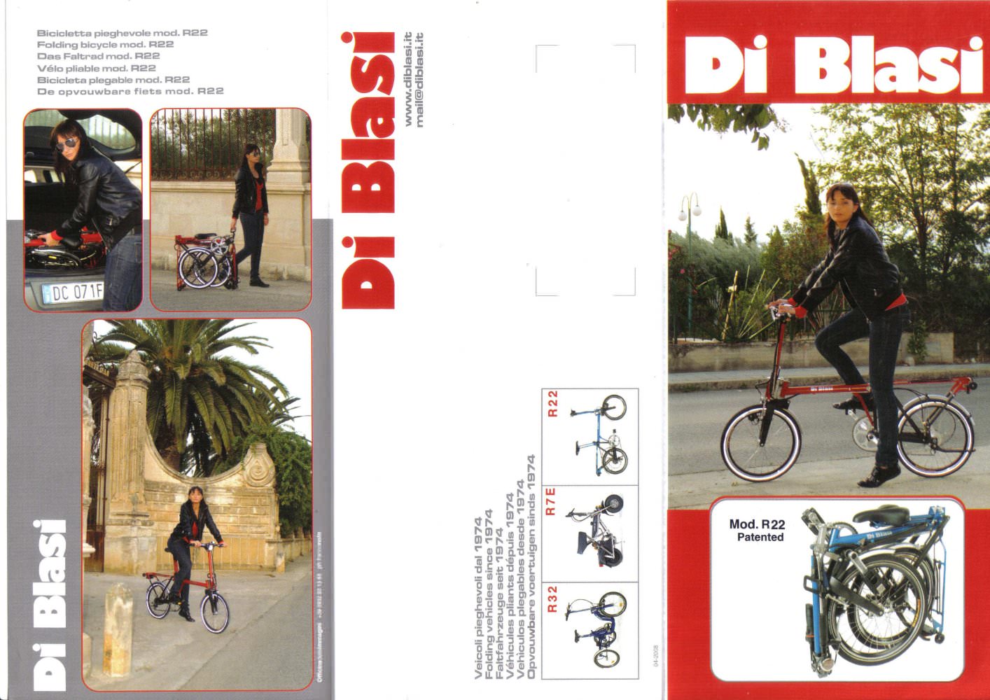 Bicicletta pieghevole R22 - Di Blasi