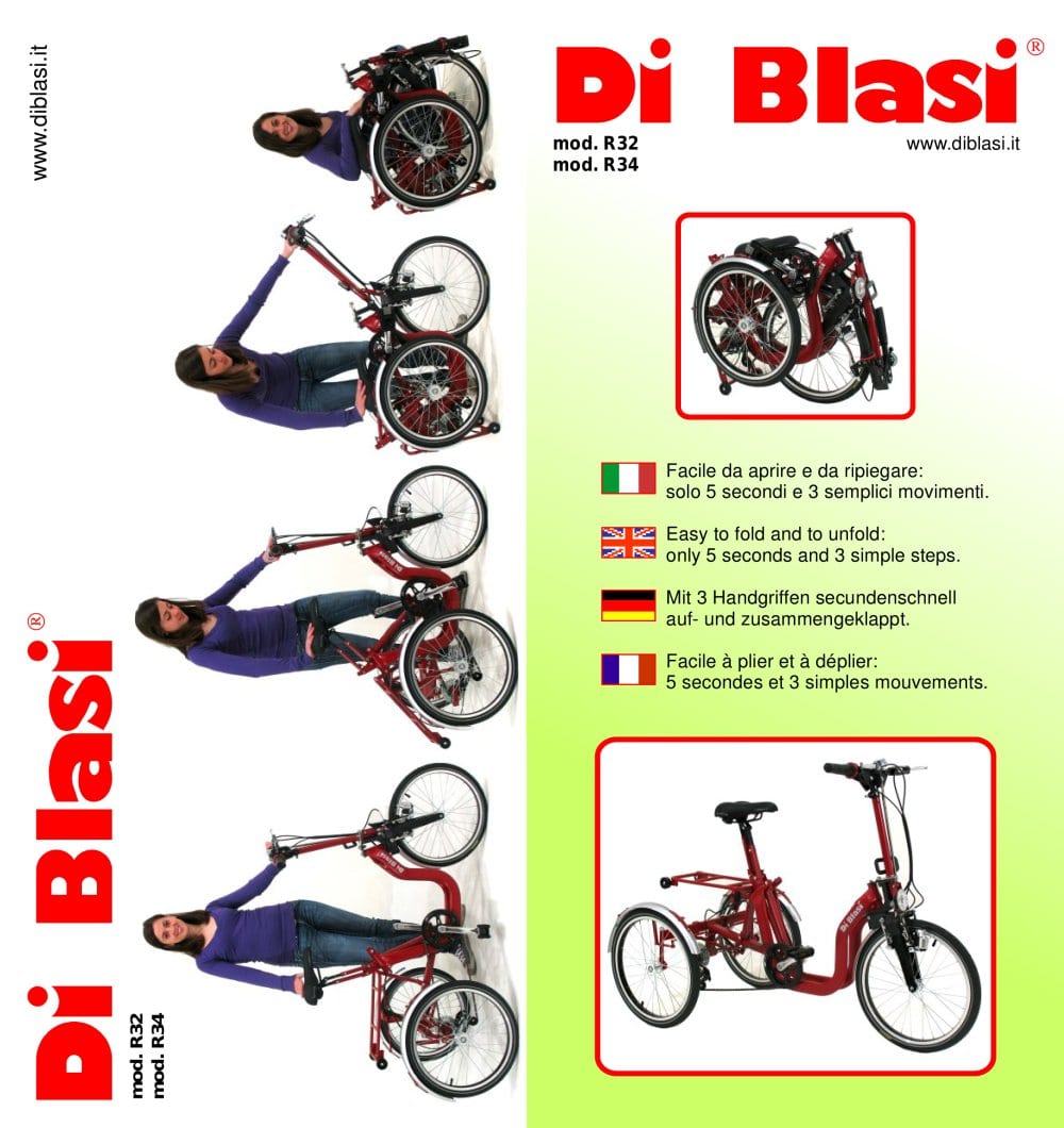 Ticicli Pieghevoli R32 e R34 - Di Blasi