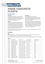 fibre concrete floats