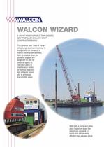 Walcon Wizard : piling barge