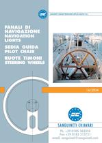 RUOTE TIMONI, SEDIA GUIDA, FANALI DI NAVIGAZIONE