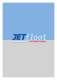 JETFLOAT INTERNATIONAL CATALOGO - JETFLOAT INTERNATIONAL