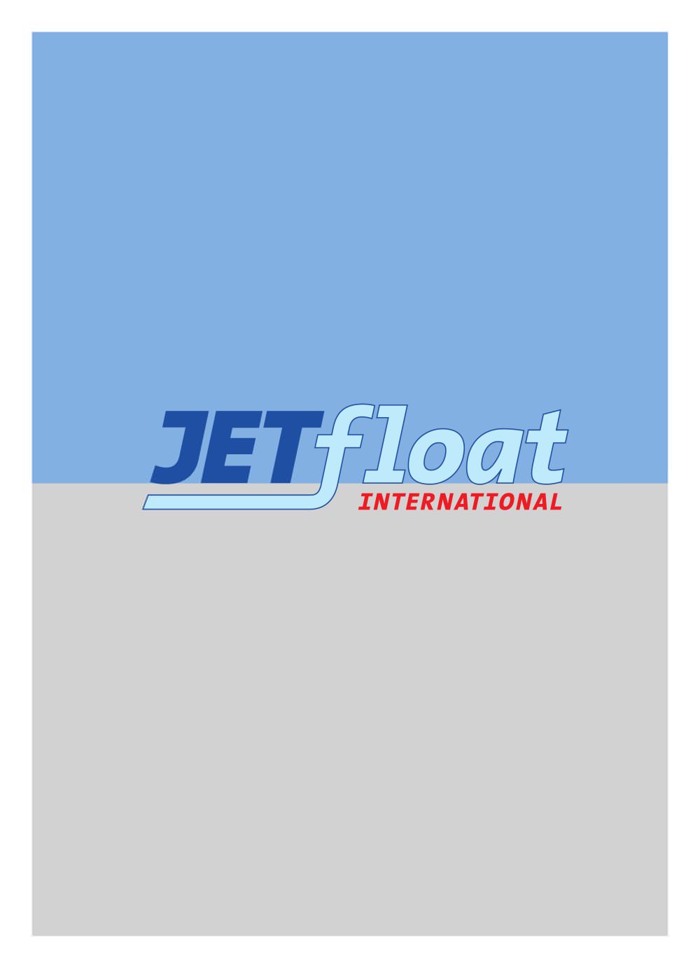 JETFLOAT INTERNATIONAL CATALOGO - JETFLOAT INTERNATIONAL