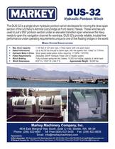 Special winches