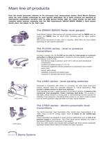 Main line of products
