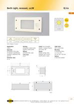 bunk lamp for ships 