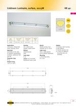 indoor ceiling-mounted luminaire for ships<br>(cold room) 