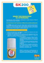 SK200 Minikit per riparazioni sulla vetroresina
