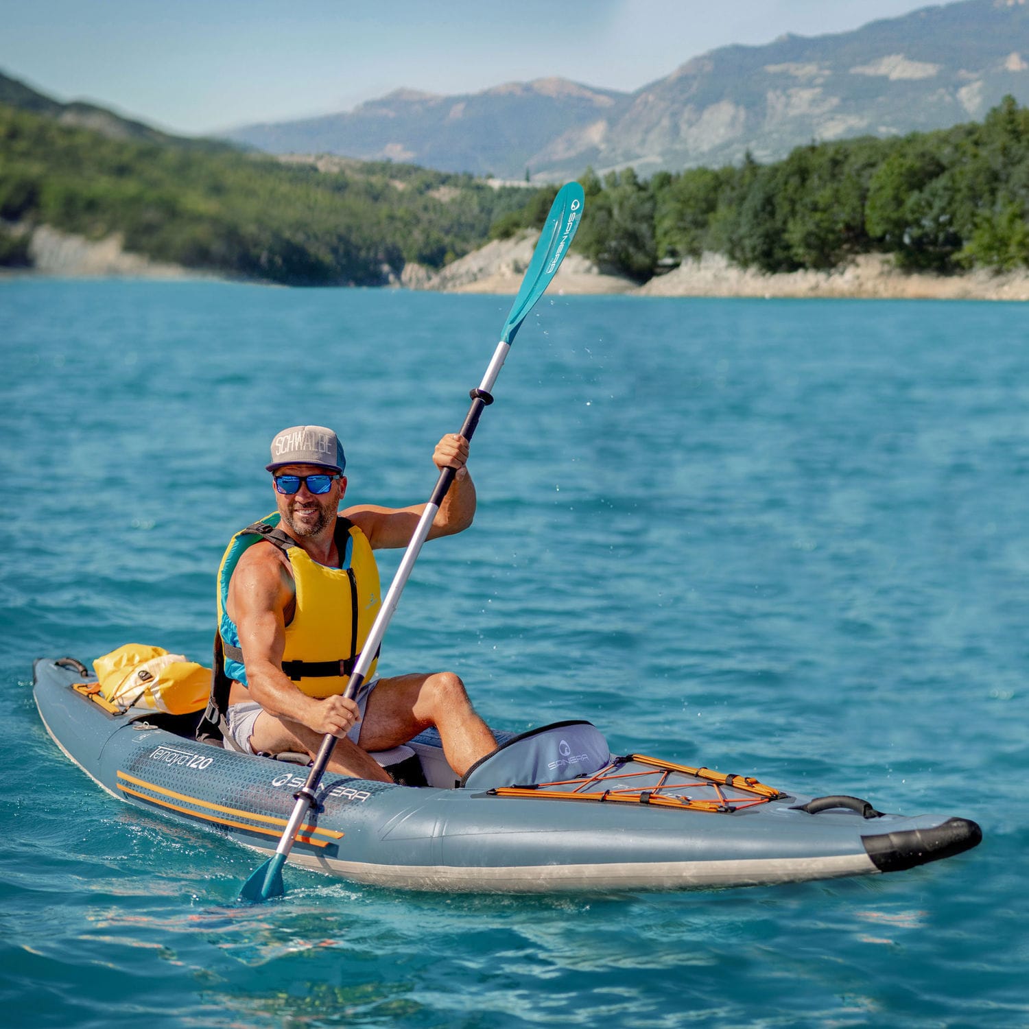 Kayak Sit on top Tenaya 120 Spinera Gonfiabile Da Pesca Da Mare kayak-sit-on-top-tenaya-120-spinera-gonfiabile-da-pesca-da-mare