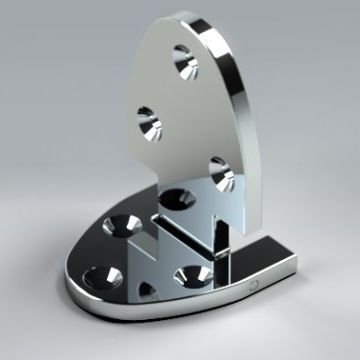 Portabicchieri In Acciaio Inox Per Auto E Barca (2 Pezzi) - Universale, A Forma Di L, Fissaggio A Vite, Adatto A Tazze Con Manico