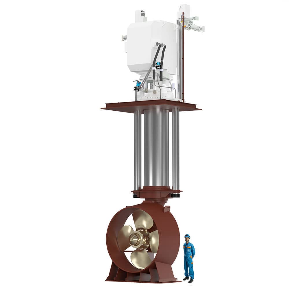 Propulsore azimutale AR 63 Brunvoll esterno / per nave / retrattile