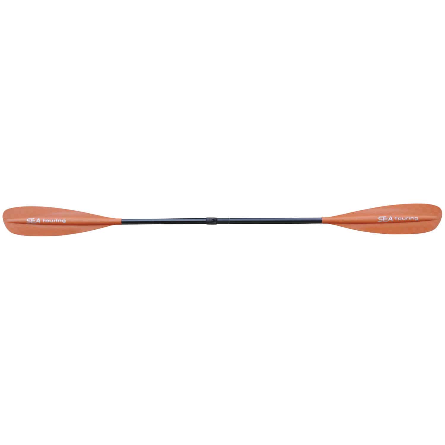 OCEANBROAD Pagaia Kayak In Lega 241 Cm - Albero In Alluminio, Lama In PP, 2 Pezzi Con Guinzaglio - 2