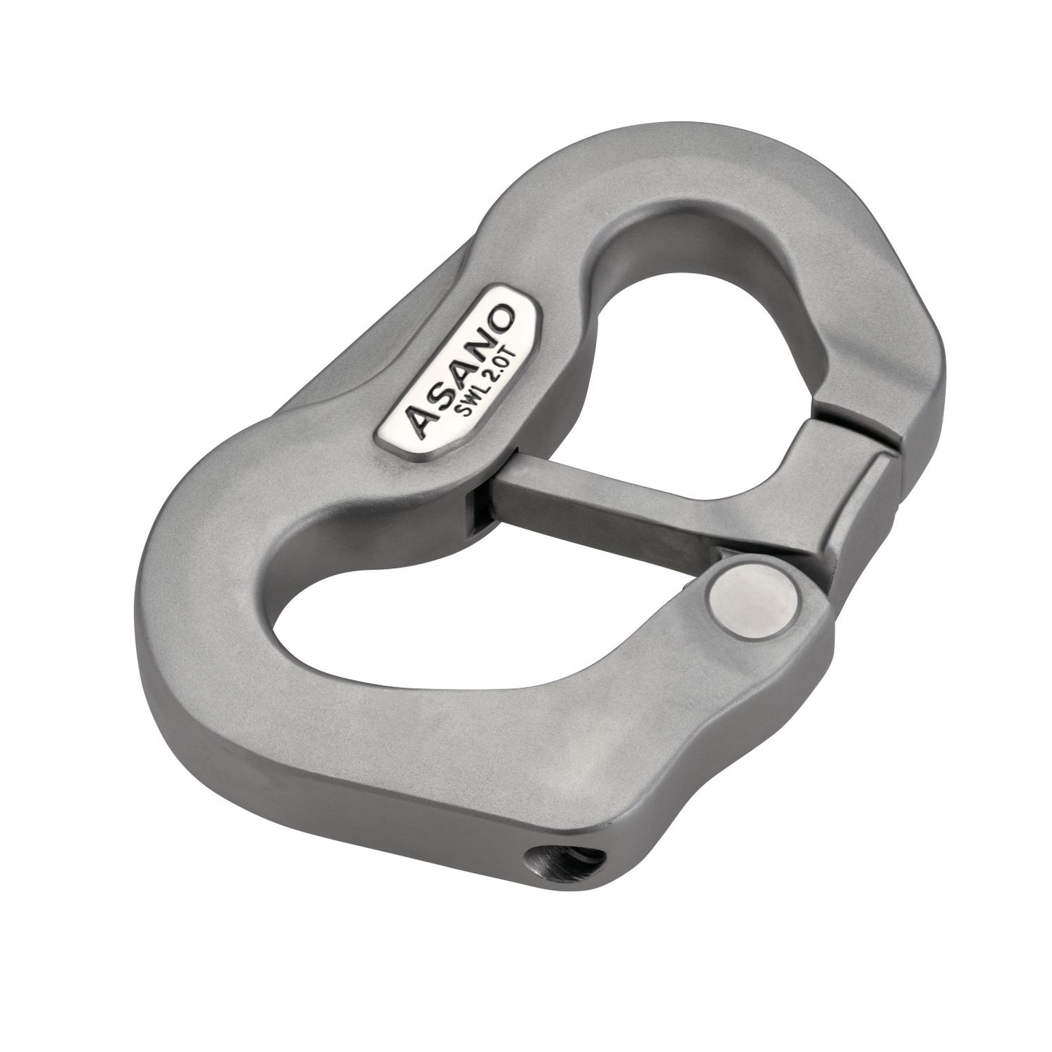 MOSCHETTONE CON GHIERA INOX mm 50