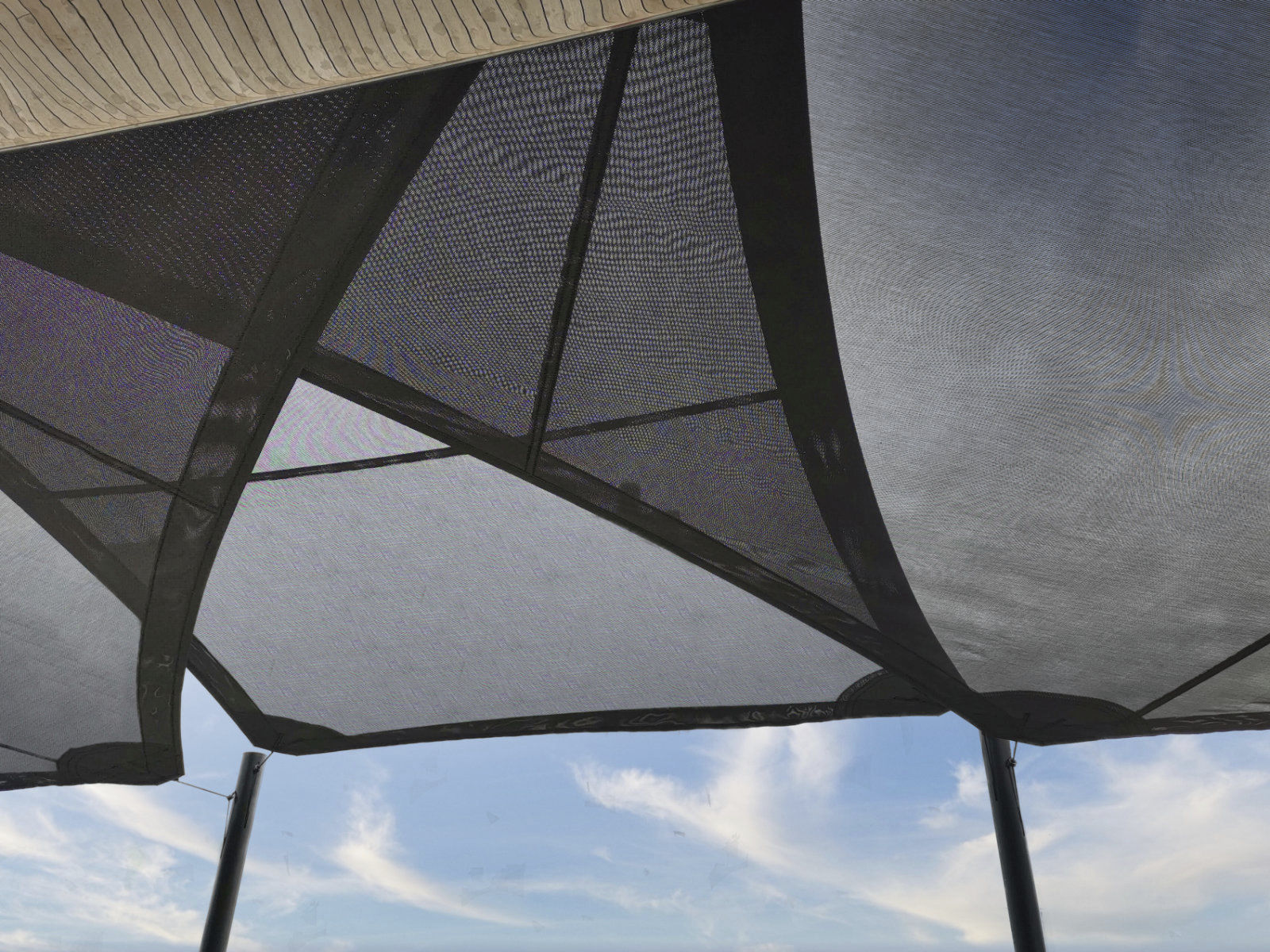 ShadeMart SMTAPRT16 - Tenda parasole a vela triangolo SMTAPRT16, impermeabile e resistente ai raggi UV, resistente, cortile coperto per esterni