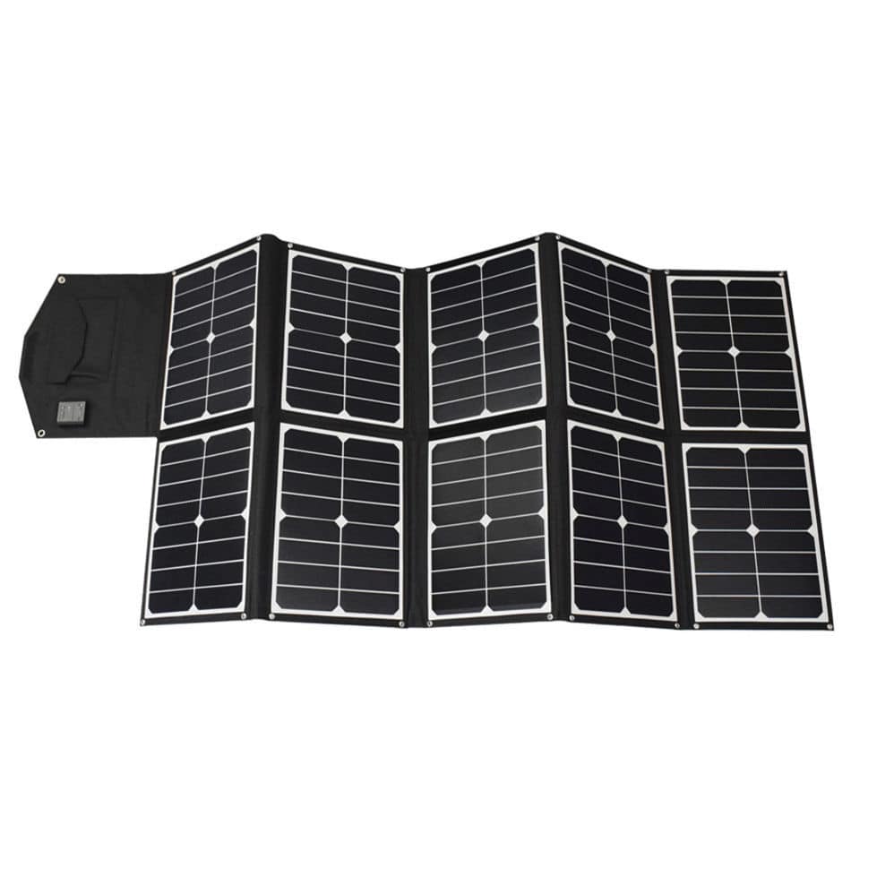 Pannello Solare Pieghevole 20W Hapivida | USB Per Campeggio E Outdoor | Nero - Foto 4