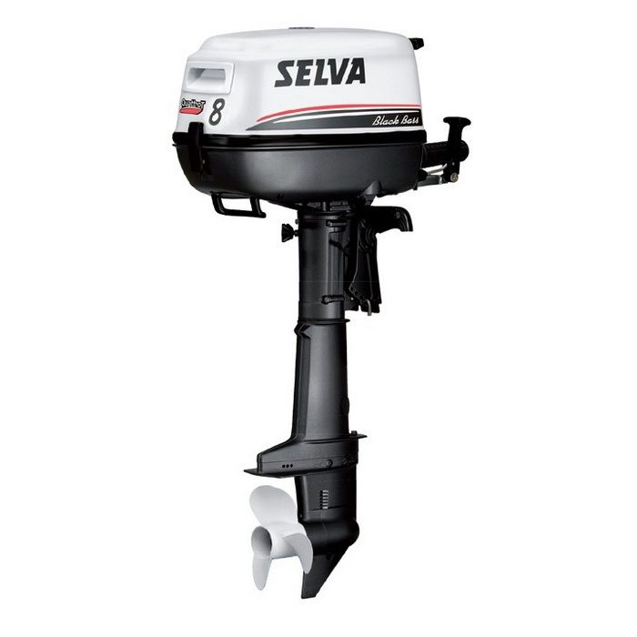 Motore fuoribordo 6HP Motore per barca a 2 tempi Motore per yacht da pesca gonfiabile con sistema di raffreddamento ad acqua e sistema CDI Albero
