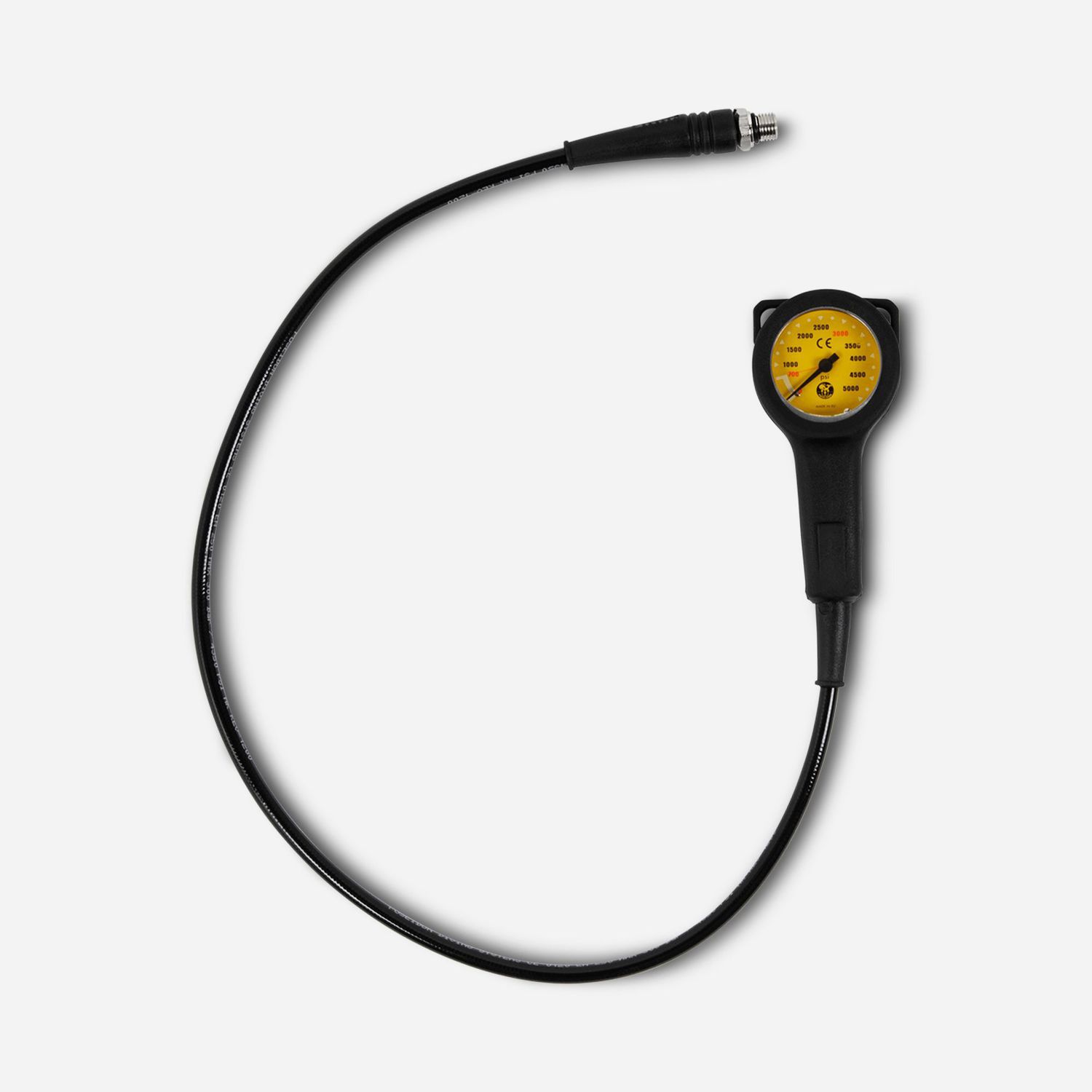 Manometro Per Bombola Subacquea - 350 BAR/5000 PSI | Filettatura 7/16"-20UNF | Faccia Da 1 Pollice - Foto 5