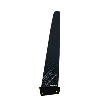 ALPIDEX Pinna SUP/Surf Universale 9 ' Pinne Tavola Surf Universale Rimovibile Accessori Ricambio Tavola Lunga Pinna Centrale Central Fin Mid Fin Long Paddling Board, Modello:2 Pezzi Pinna da Surf