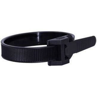 Fascetta stringicavo da 120 mm, scrivibile con spazio per scrivere, 12 cm, colori assortiti (100, giallo