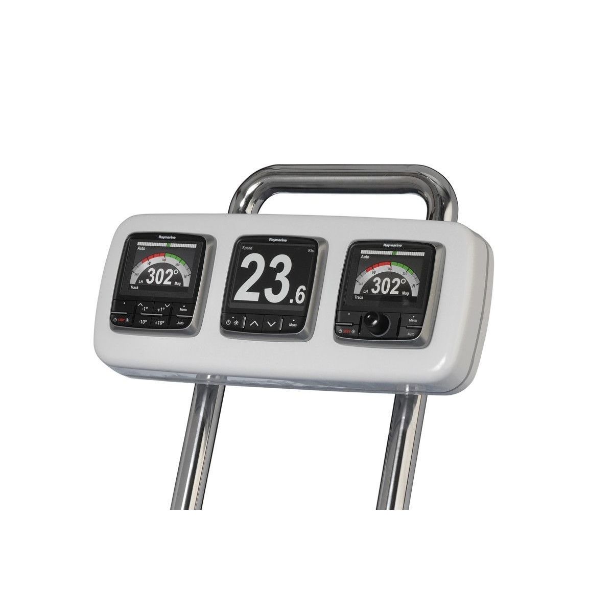 Stazione Meteorologica Da Parete 4 Pezzi - Termometro, Igrometro, Barometro, Orologio, Diametro 98 Mm