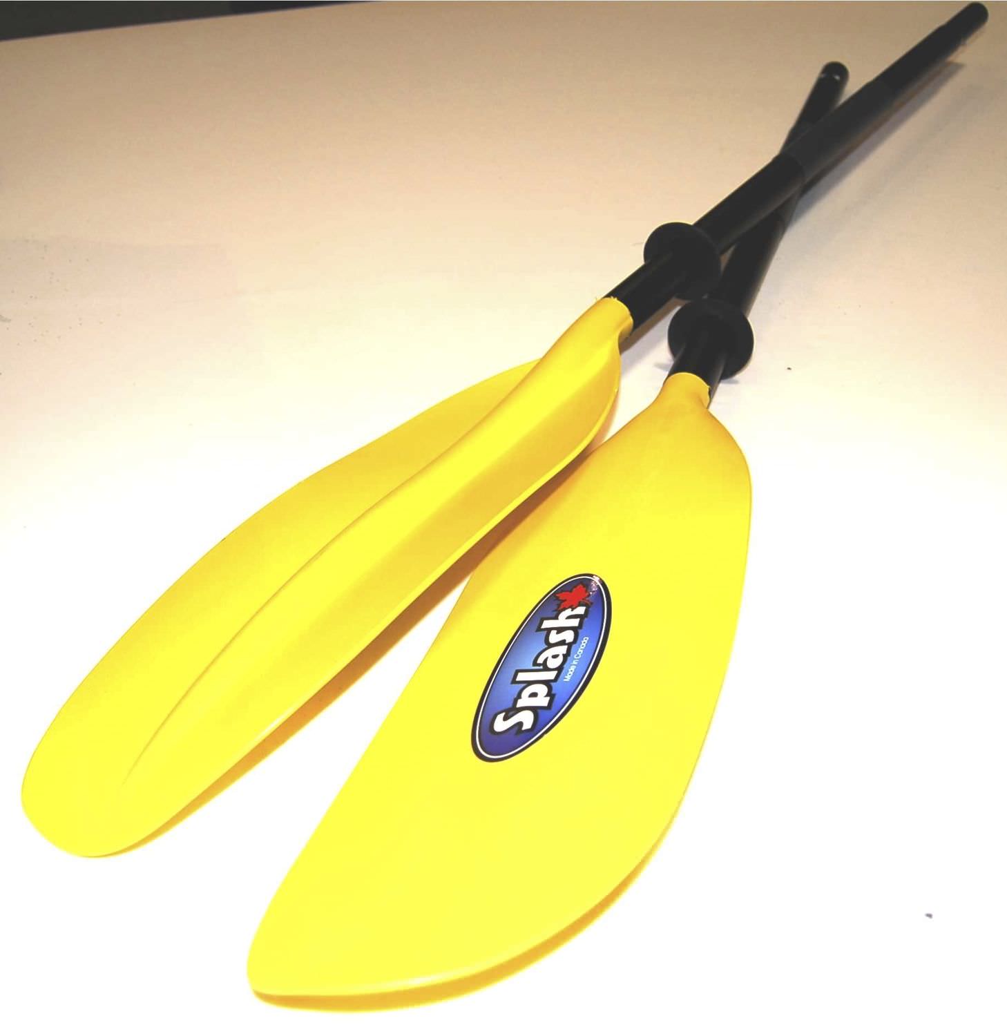 Pagaia Per Kayak E SUP Regolabile - 49,6 Pollici, Lame In ABS, Albero In Alluminio, Antiscivolo