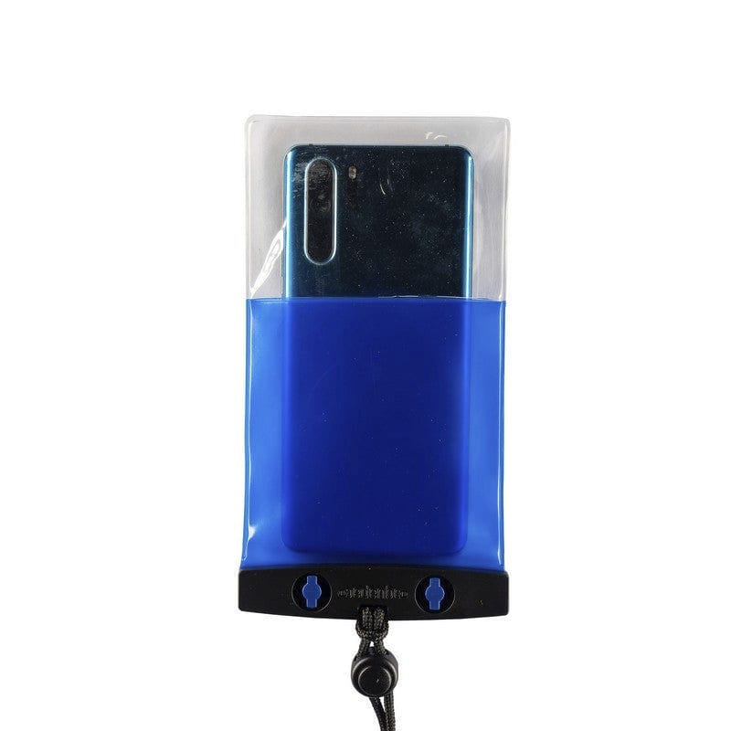 ONEFLOW Custodia impermeabile per Motorola Edge 40 Neo, finestra touch e fotocamera + cinturino e passante per tracolla, colore nero (blu oceano), BB-5630-SCHWARZ