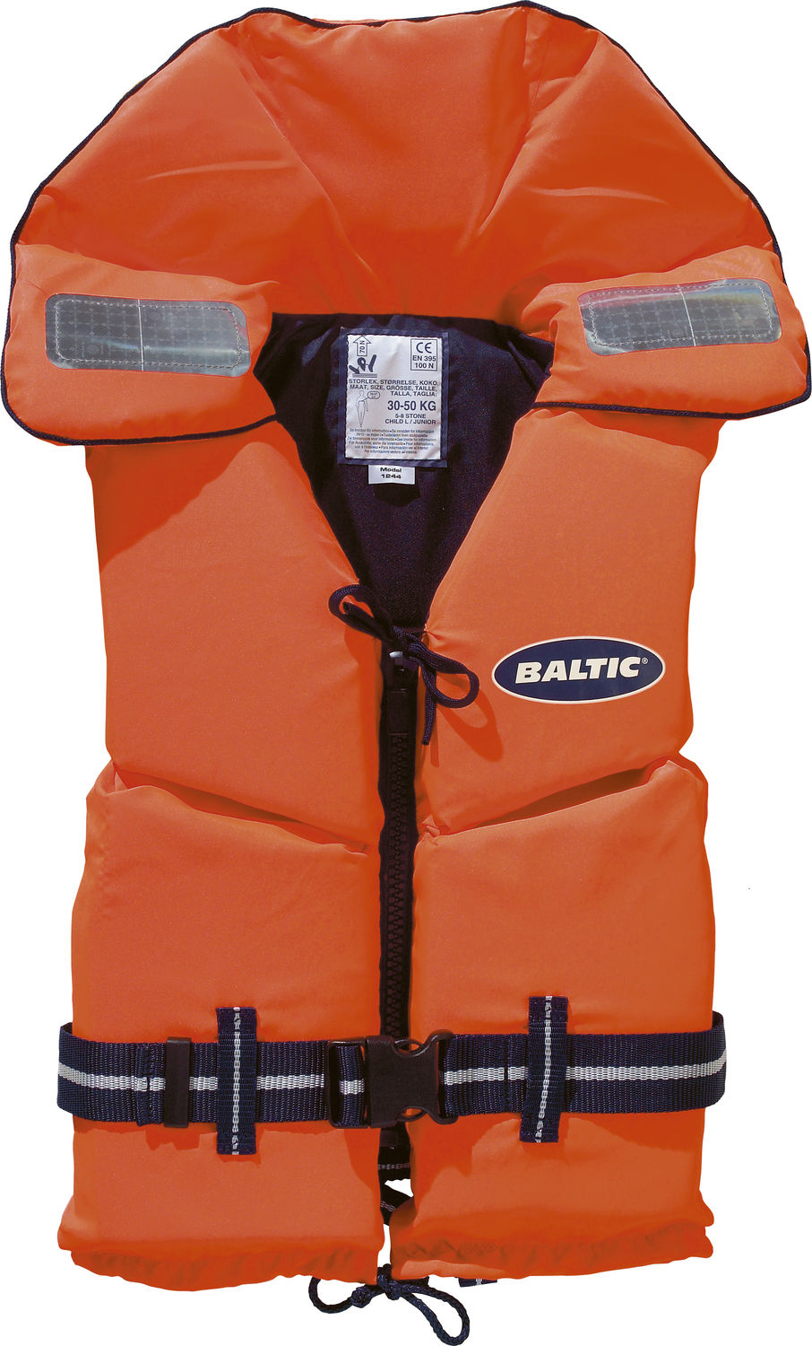 Baltic Pro Sailor Giubbotto Salvataggio Bambini 100N, Arancione, Mod. 1284, Per 30-40 Kg, Con Fischietto