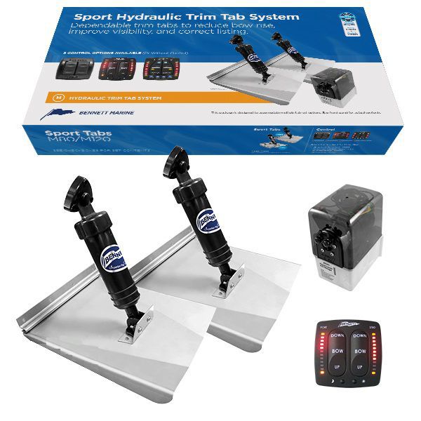 Flap idraulico - Sport (M80/M120) - Bennett Marine - per barca