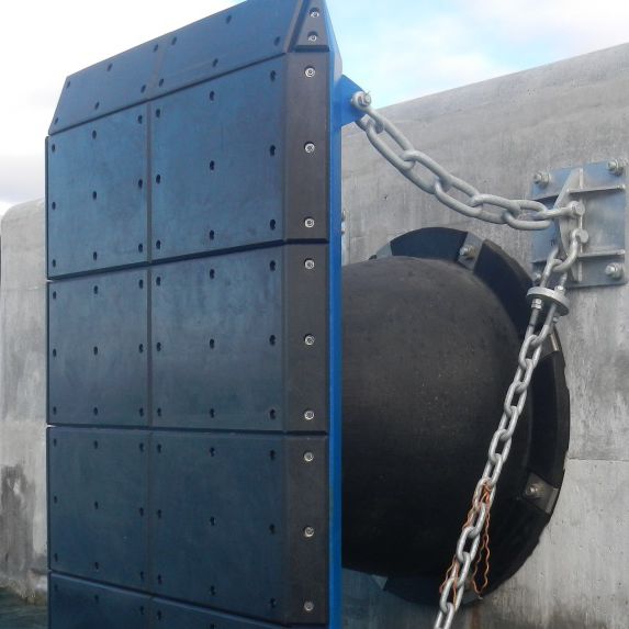 Parabordo SeaEQ DF 80/10 - Parabordo Banchina Nero Per Barche E Pontoni