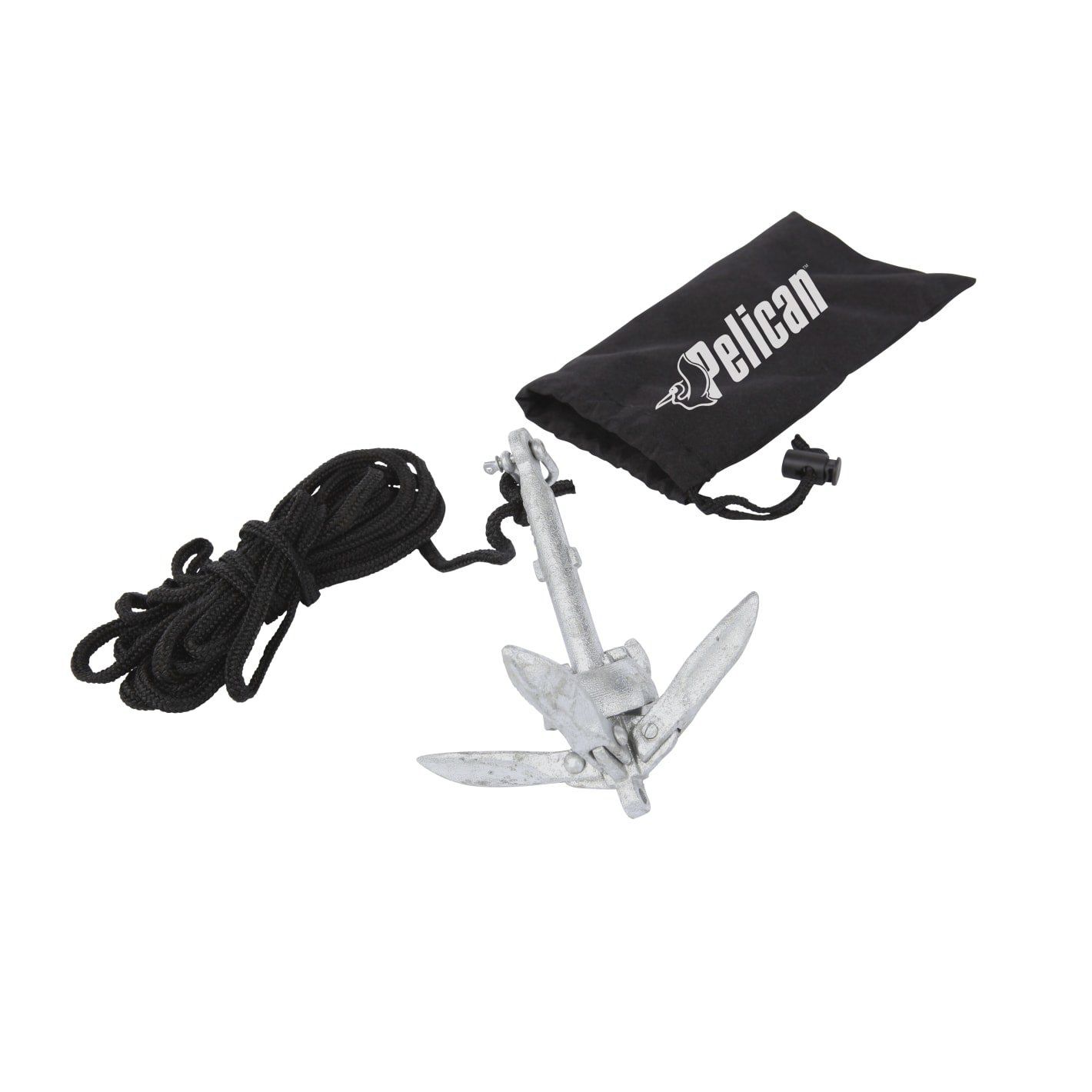 Ancora A Fungo Per Kayak XKISS - Kit Di Ancoraggio Con Corda 25ft, Galleggiante E Grillo - Zincata Resistente Alla Corrosione - 4