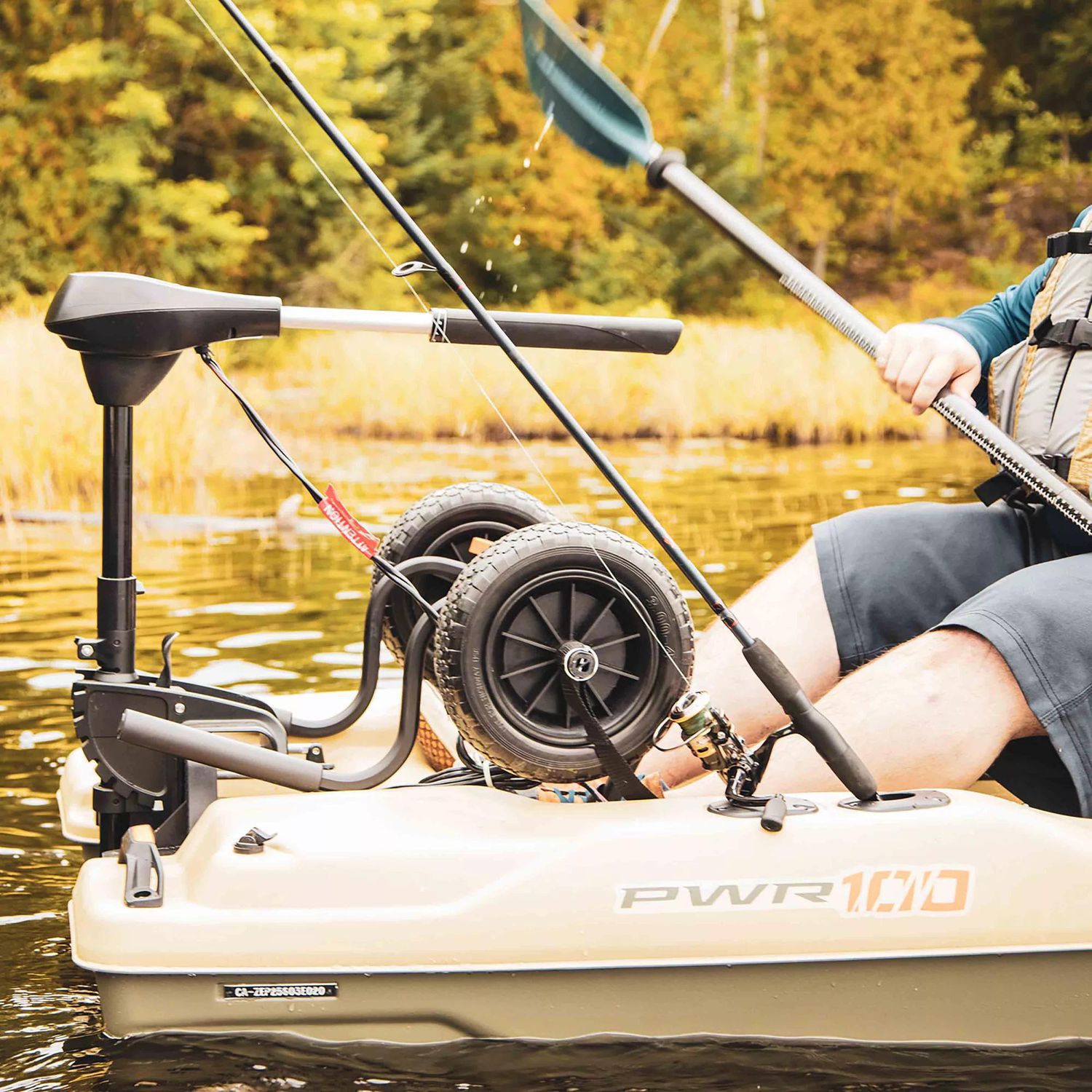 Carrello Trasporto Kayak Wiltec - Leggero In Alluminio, Pieghevole, Per Canoe E Piccole Barche